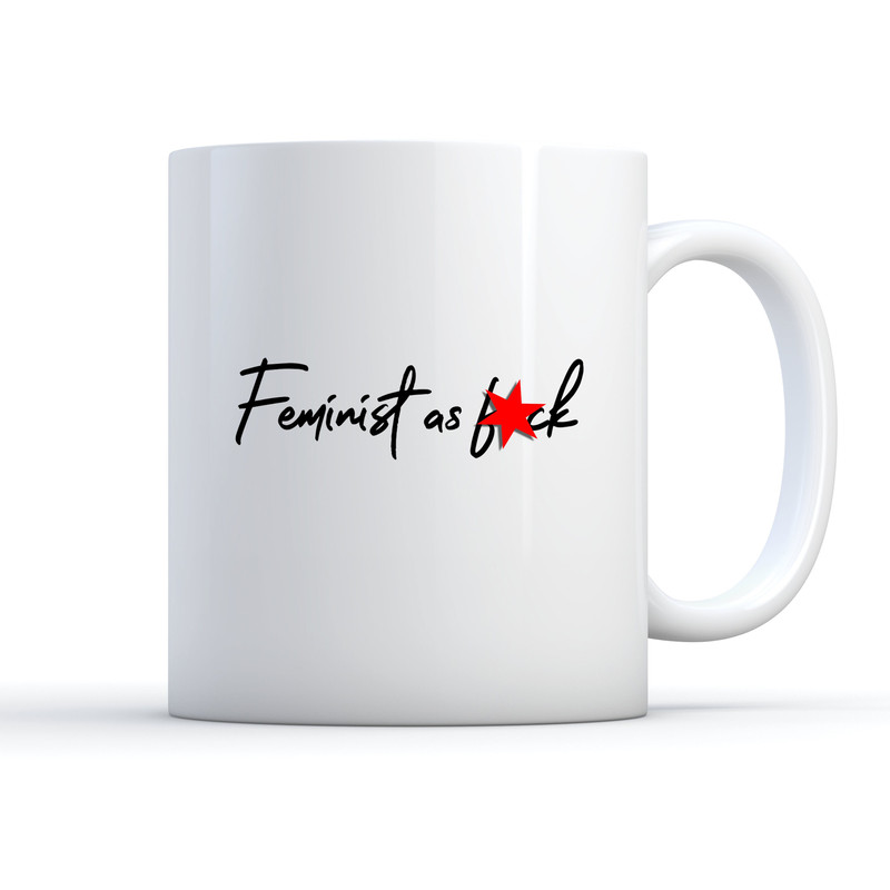 Feminist As Fuck Coffee Mug, Feminist Gift, Feminist Coffee Mug, Women's Rights Mug, Women's Equality, Women Empowerment, Feminism Mug - 1.jpg