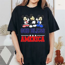 disney mickey mouse shirt, god bless america shirt, happy independence day shirt, mickey mouse shirt, independence t-shi