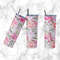 Rose Tumbler Wrap 20oz Floral Tumbler Sublimation PNG Digital Files Instant Download Sublimation Designs.jpg
