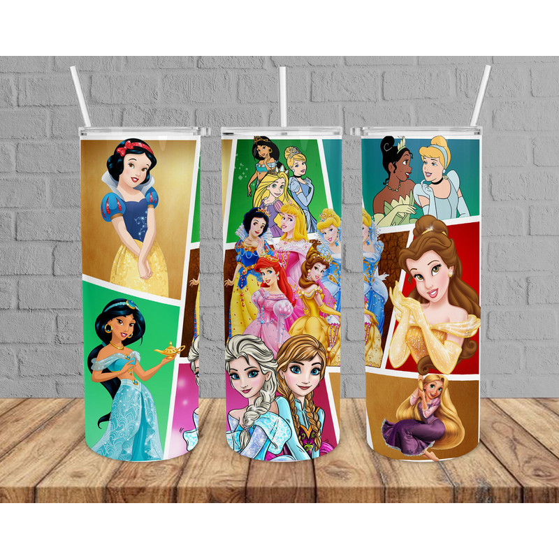 Princess Kids Movie Cute Tumbler,Princess Kids Movie Cute Skinny Tumbler,Kid Movie Tumbler.png