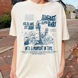 retro august taylor shirt, august slipped away tshirt, august tee, folklore merch sweatshirt, august reputation merch h