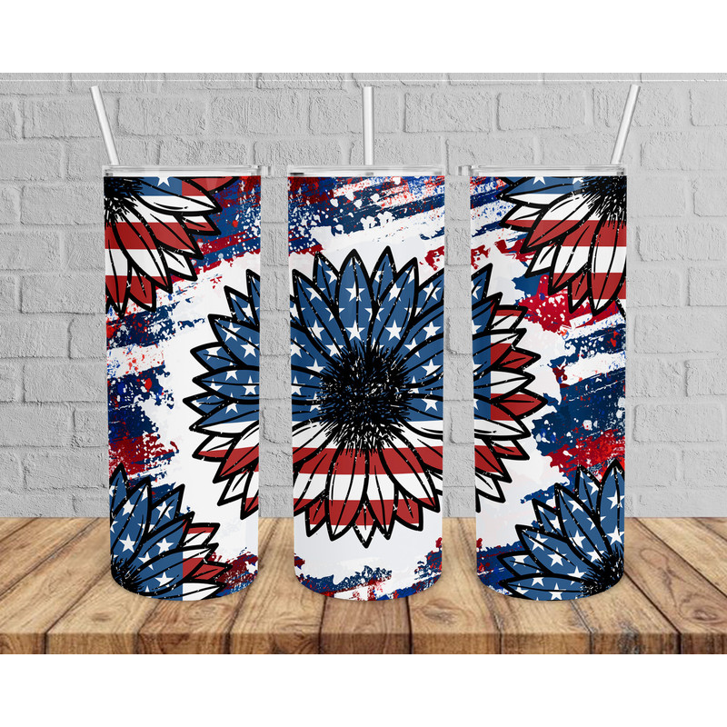 Sunflower 4th Of July Tumbler,Sunflower 4th Of July Skinny Tumbler,Kid Movie Tumbler.png