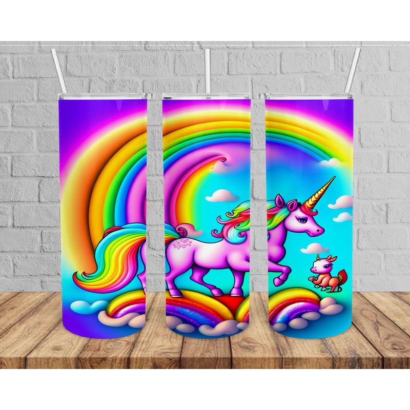 Unicorn Tumbler,Unicorn Skinny Tumbler,Kid Movie Tumbler.png