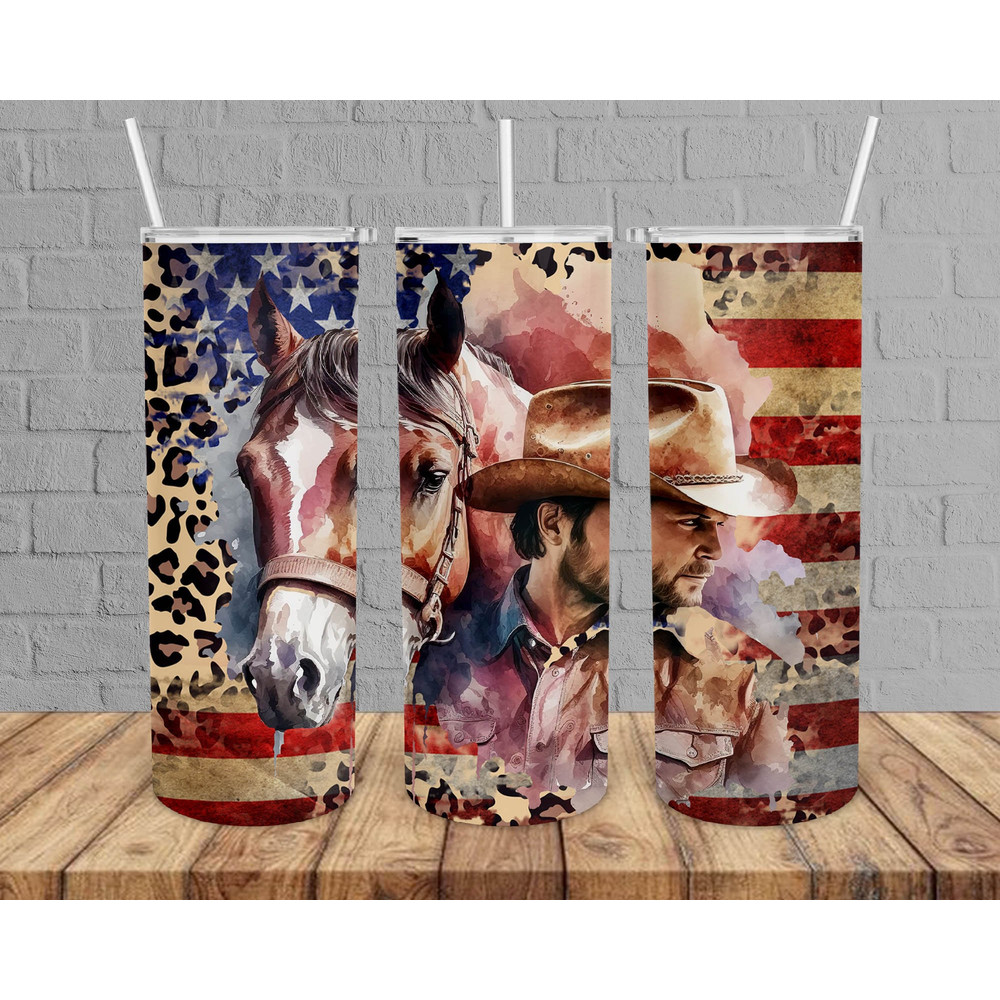 Western Horse Lion Tumbler,Western Horse Lion Skinny Tumbler,Kid Movie Tumbler.png