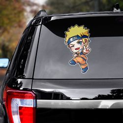 naruto sticker, anime sticker, anime decal, manga sticker, naruto decal, manga decal, uzumaki naruto decal
