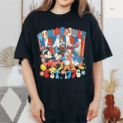 disney 4th of july shirt, disney america independence shirt, disney independence day, disney shirt, 4th of july tee