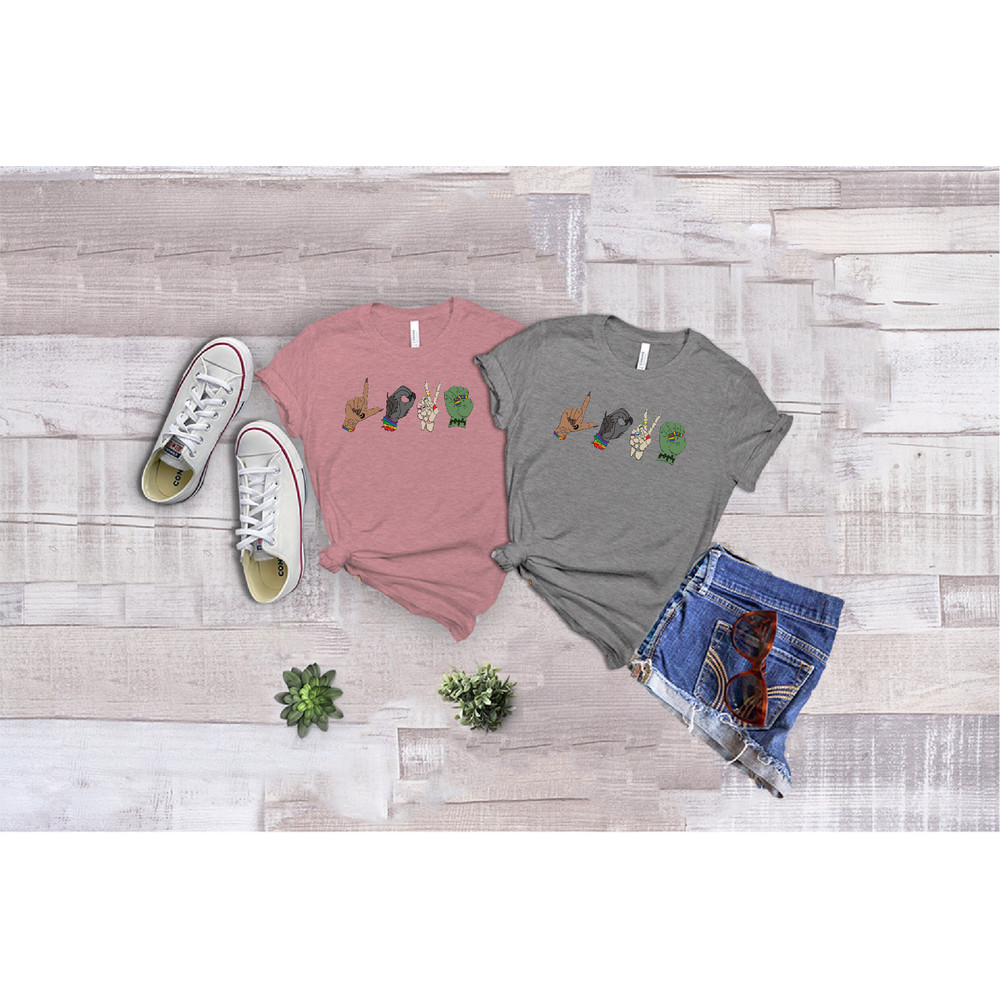 Halloween Monster Love T-shirt, LGBT Halloween Shirt, Halloween T-shirt, Funny Halloween Shirts, Gay Hallo, LGBTQ Pride Shirt, LGBTQ Love - 2.jpg