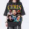 Chris Evans Vintage Washed Shirt, Actor  Homage Graphic Unisex T-Shirt, Retro 90's Fans Tee Gift - 1.jpg
