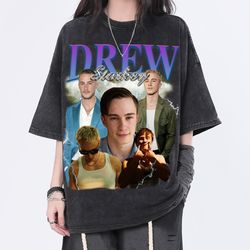 drew starkey vintage washed shirt, actor retro 90 s