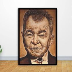 john prine poster, songwriting geniusmusic poster, country folk music poster, singer poster, wall art, wall decor