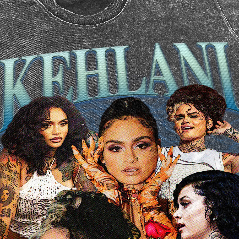 Kehlani Vintage Washed Shirt,Hiphop Rapper Homage Graphic Unisex T-Shirt, Bootleg Retro 90's Fans Tee Gift - 3.jpg