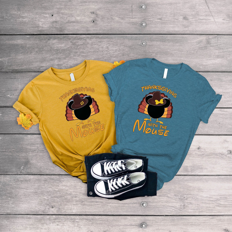 Disney Thanksgiving Shirt, Mickey Minnie Thanksgiving Shirt, Disney T-shirt, Thanksgiving Shirt, Thanksgiving T-shirt, Disney Shirt - 5.jpg