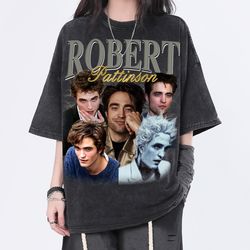 robert pattinson vintage washed shirt, actor retro 9