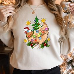 christmas chicken sweatshirt,funny christmas tshir