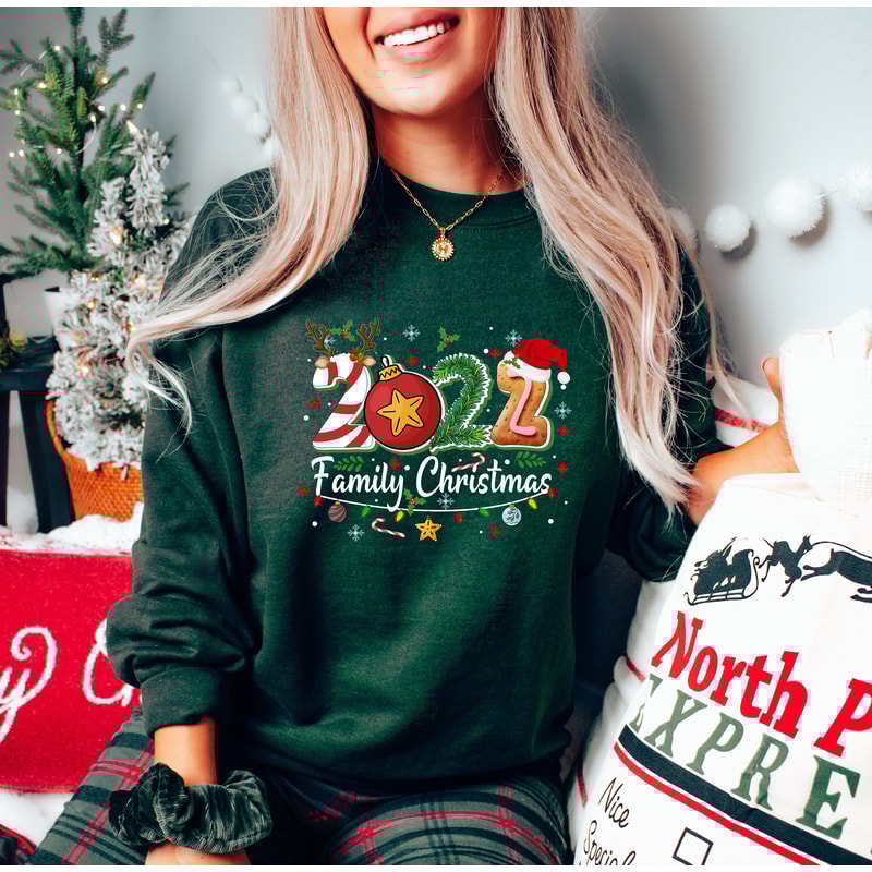 Christmas Matching Shirt,Family Christmas Shirt,2022 Family Christmas,Happy New Year Vibe,Funny Christmas Shirt,Christmas Gift,Christmas Tee - 3.jpg