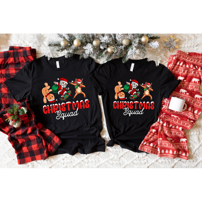 Christmas Squad Shirt,Christmas Crewneck,Gingerbread Santa Christmas Crew Shirt,Happy New Year Shirt,Christmas Gift,Family Christmas Shirts - 1.jpg