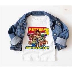 personalized toy story birthday shirt, disney toy story shirt, custom toy story shirt, toy story birthday shirt, disneyl