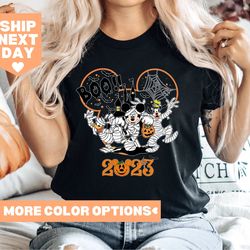 disney halloween 2023 shirt, disney halloween matching shirt, disney family shirt, mi