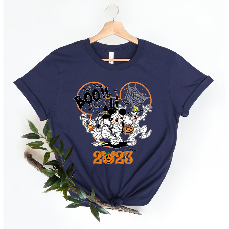 Disney Halloween 2023 Shirt, Disney Halloween Matching Shirt, Disney Family Shirt, Mickey Minnie and Friends Shirt, Disney Halloween Shirt - 2.jpg