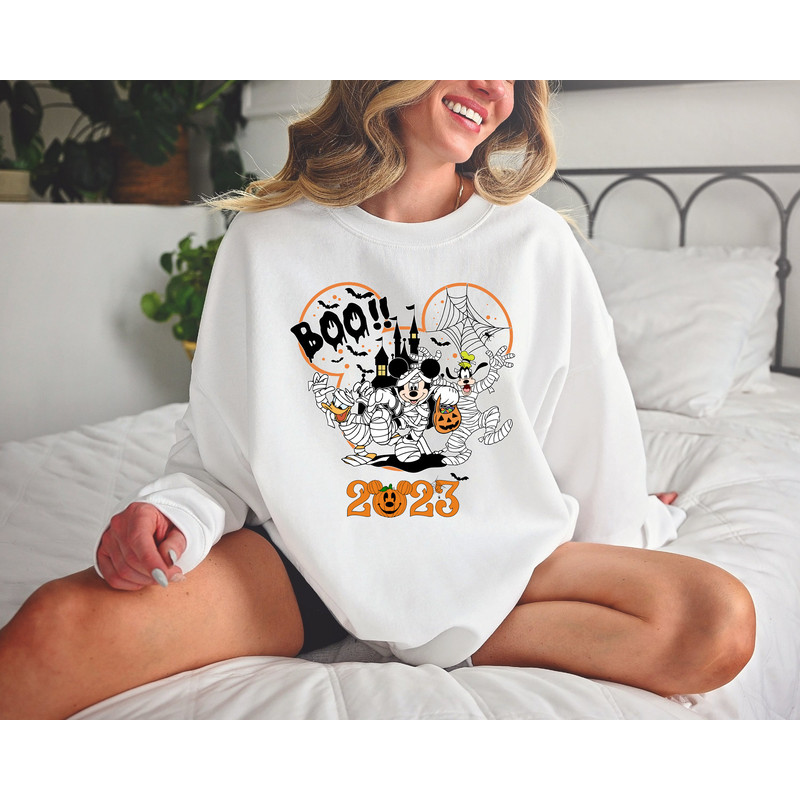 Disney Halloween 2023 Shirt, Disney Halloween Matching Shirt, Disney Family Shirt, Mickey Minnie and Friends Shirt, Disney Halloween Shirt - 3.jpg