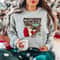 Cowboy Christmas Sweater,Howdy Santa Shirt,Country Christmas Sweatshirt,Merry And Bright Tee,Christmas Gift,Family Matching Christmas Shirt - 1.jpg