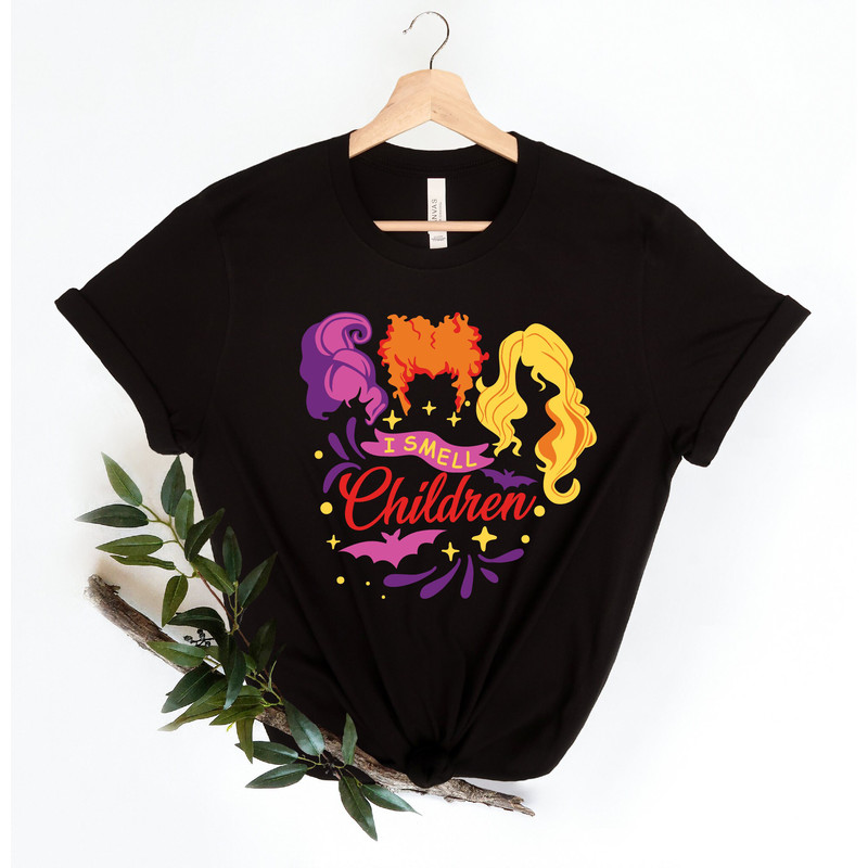 I Smell Children Shirt, Hocus Pocus Shirt, It's Just A Bunch Of Hocus Pocus Shirt, Sanderson Sisters Shirt, Disney Halloween Shirt,Halloween - 2.jpg