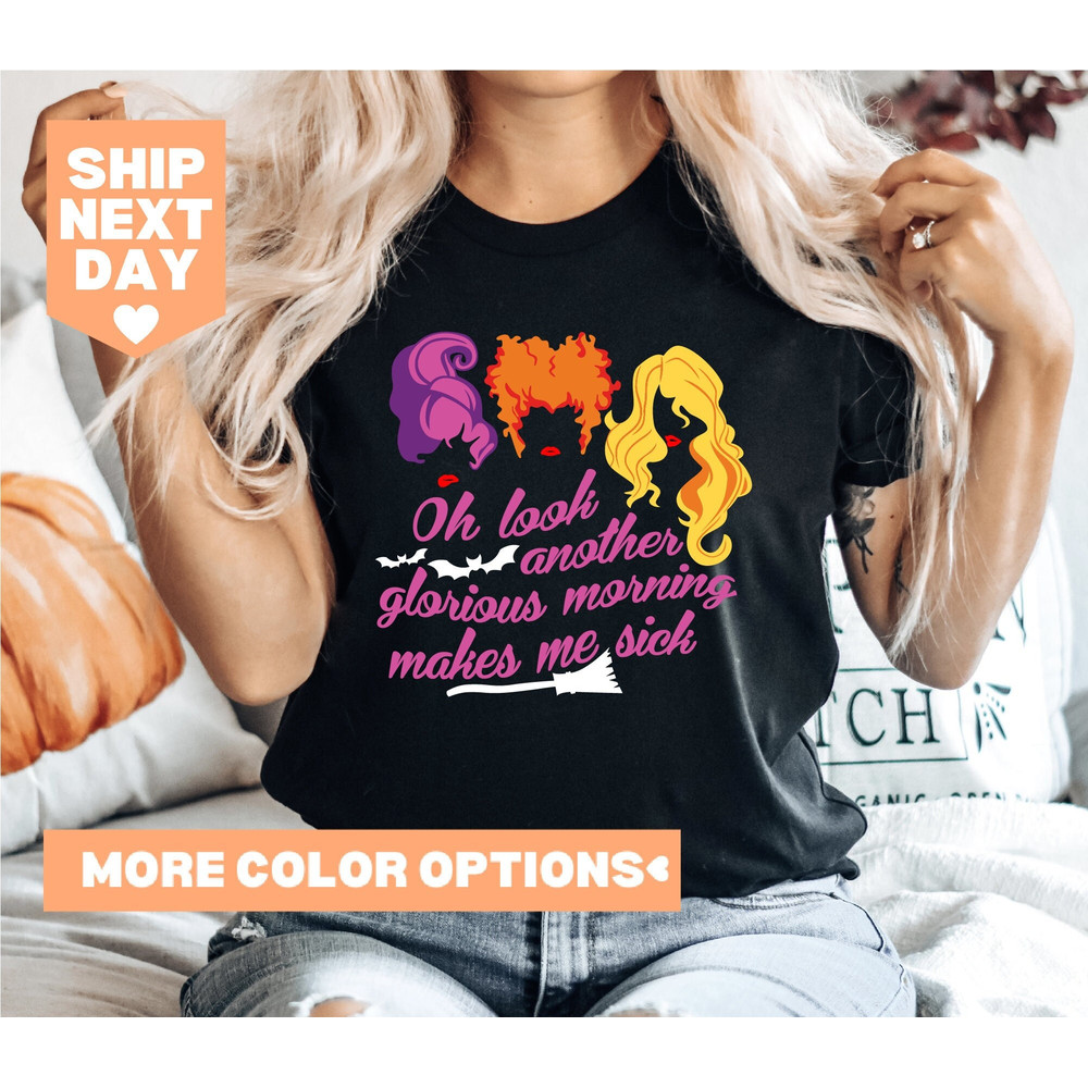 Sanderson Sisters Shirt, It's Just A Bunch Of Hocus Pocus Shirt, Disney Halloween Shirt, Hocus Pocus Shirt,Halloween Shirt, I Smell Children - 1.jpg