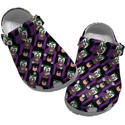 movie sandals, joker crocs, joker clog shoes unisex, characters movie crocs, movie crocs