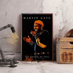 marvin gaye poster, smooth sensation poster, music poster, r&b poster, singer poster, wall art, wall decor, prints