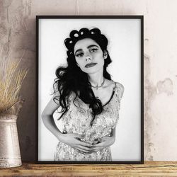 pj harvey poster, harvey harmonies poster, music poster, indie rock poster, singer poster, wall art, wall decor, prints