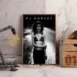 pj harvey poster, grit and grace poster, music poster, indie rock poster, singer poster, wall art, wall decor, prints