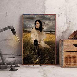pj harvey poster, raw emotion poster, music poster, indie rock poster, singer poster, wall art, wall decor, prints