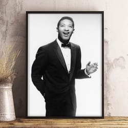 sam cooke poster, cooke's charisma poster, music poster, soul music poster, singer poster, wall art, wall decor, prints