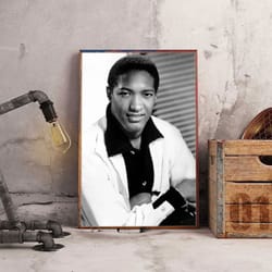 sam cooke poster, smooth sensation poster, music poster, soul music poster, singer poster, wall art, wall decor, prints