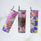Tie Dye Sunflower Rainbow, Tumbler Sublimation Design, 20 oz Skinny, Instant Download,Straight, Colorful Sunflower-2.jpg.png