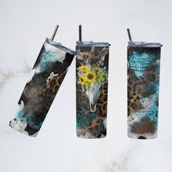 western tumbler, western skinny tumbler, wild west tumbler