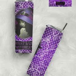 witch tumbler wrap dark tumbler, witch tumbler wrap dark skinny tumbler, witch tumbler