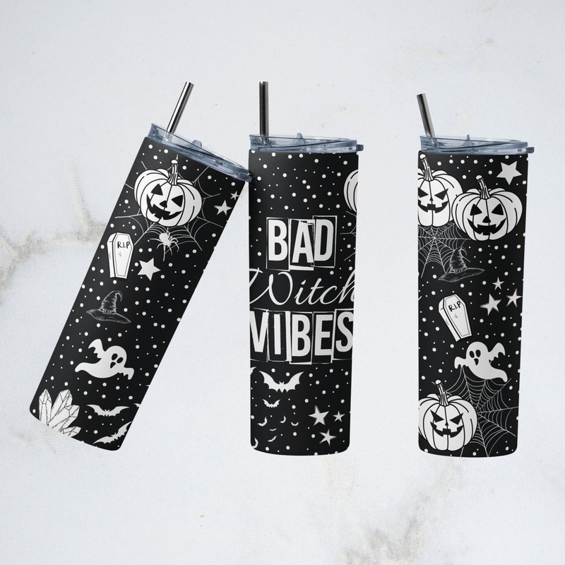 Witchy Magic Witch Tumbler, Witchy Magic Witch Skinny Tumbler.png