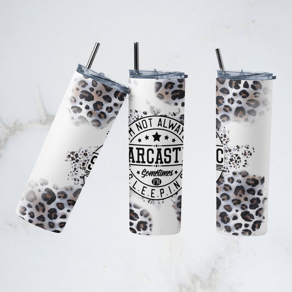Funny Quote Tumbler Wrap PNG Sublimation Designs Downloads Sarcastic Floral Seamless - Skinny 20oz-3.jpg