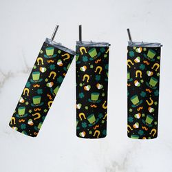 lucky st patrick's day tumbler, skinny tumbler, skinny skinny tumble