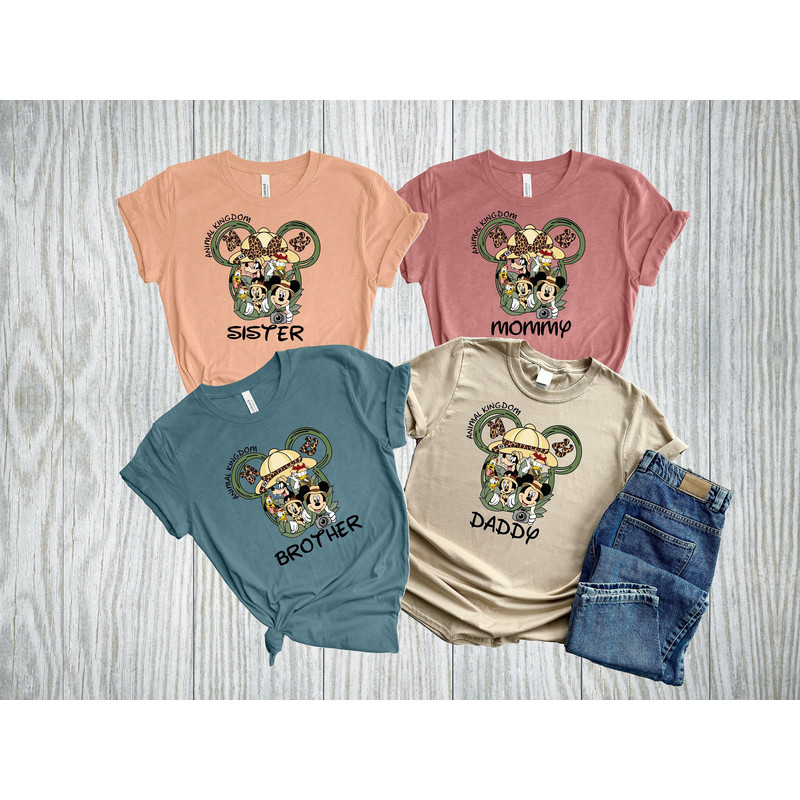Disney Animal Kingdom Shirt, Disney Shirt, Vintage Animal Kingdom Shirt,Disney Mickey Safari Shirt, Disney Safari Family Matching Shirt - 1.jpg