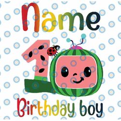 cocomelon personalized name birthday boy png svg, cocomelon brithday svg png, cocomelon,cocomelon family birthday png