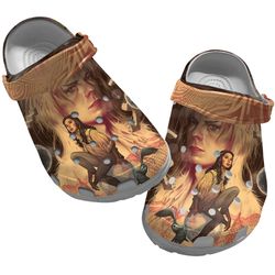 movie crocs, labyrinth crocs, labyrinth clog shoes unisex, movie sandals, labyrinth