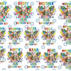 cocomelon birthday girl png, cocomelon family bundle logo, cocomelon kids png, cocomelon png, cocomelon party family png
