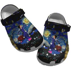 mary poppins crocs, mary poppins clog shoes unisex, movie sandals, movie crocs, mary poppins