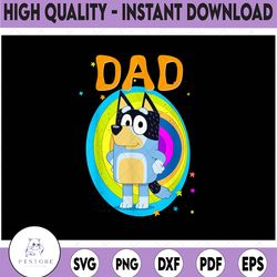 bluey dad lover forever png, bluey dad, bluey, father's day png, happy father day, gift for father for dad