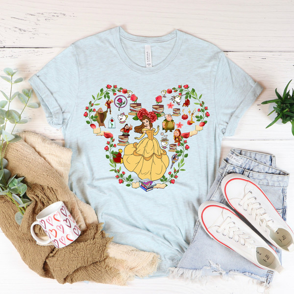Beauty and The Beast Shirt, Beauty And The Beast Sweatshirt, Disney Youth Shirt, Belle And The Beast Shirt,Disney Princess Shirt, Trip Shirt - 1.jpg