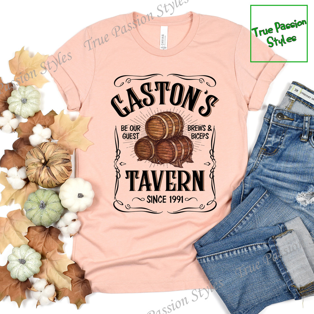Beauty And The Beast Shirt, Disney Gaston's Tavern Le Pub Tee, Father's Day Gift, Family Vacation Fantasyland Magic Kingdom E2090 - 3.jpg