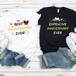 best anniversary ever t-shirt, disney couples anniversary shirt, disney husband wife shirts, matching disney shirts, dis