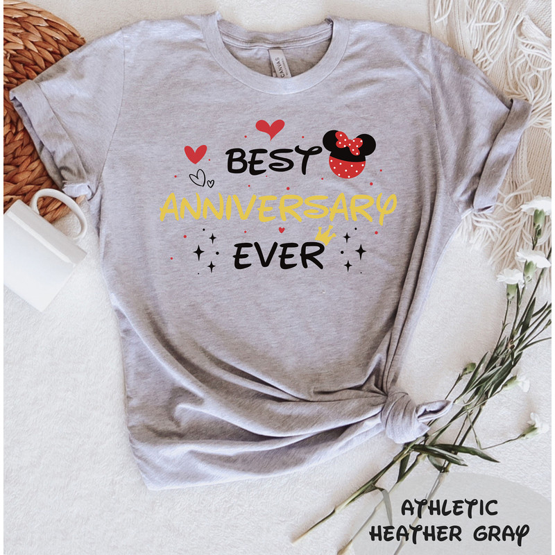 Best Anniversary Ever T-Shirt, Disney Couples Anniversary Shirt, Disney Husband Wife Shirts, Matching Disney Shirts, Disney Hubby Wifey Tee - 2.jpg